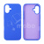 Чехол-накладка Soft Touch для iPhone 16 Plus Синий Чехол-накладка Soft Touch для iPhone 16 Plus Синий