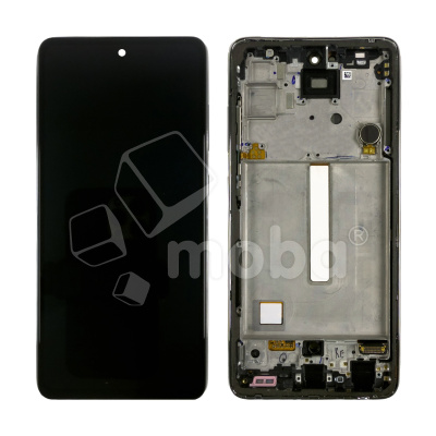 Дисплей для Samsung Galaxy A52/A52 5G/A52s 5G (A525F/A526B/A528B) модуль с рамкой Черный - OR Ref. (SP)