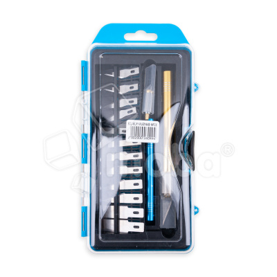 Скальпель WLXY WL-9314AB с набором лезвий (14 шт.)