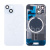 Задняя крышка для iPhone 15 (A3090) в сборе со стеклом камеры Голубой (стекло, монолит, MagSafe, логотип) - Премиум Задняя крышка для iPhone 15 (A3090) в сборе со стеклом камеры Голубой (стекло, монолит, MagSafe, логотип) - Премиум