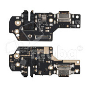 Шлейф для Xiaomi Redmi Note 8/8 2021 (M1908C3JC/M1908C3JGG) плата системный разъем/разъем гарнитуры/микрофон - Премиум