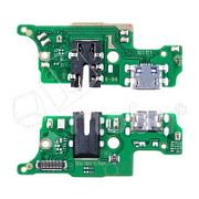 Шлейф для Tecno Spark 8P (KG7n) плата на системный разъем/разъем гарнитуры/микрофон