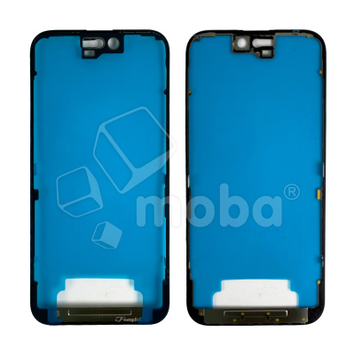 Рамка дисплея для iPhone 16 Plus (A3290) Черный - OR (Feaglet)