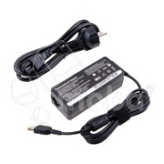 Блок питания (сетевой адаптер) для ноутбука Lenovo 20V, 3.25A, 65W (прямоугольный разъем)