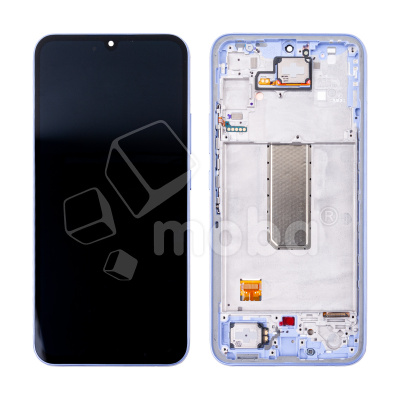 Дисплей для Samsung Galaxy A34 5G (A346B) модуль с рамкой Фиолетовый - OR (SP)