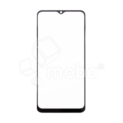 Стекло для переклейки Realme C33 (RMX3624) с OCA пленкой Черный - OR (Mitsubishi)