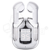 Беспроводные наушники Bluetooth Acefast T6 (TWS, вакуумные, с дисплеем, ENC шумоподавление) Серый