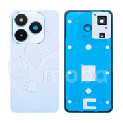 Задняя крышка для Tecno Spark 20 (KJ5/KJ5n) Голубой - Премиум