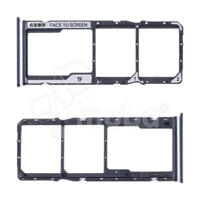 Держатель SIM для Xiaomi Redmi Note 12 4G/12S (23021RAA2Y/23030RAC7Y) Черный