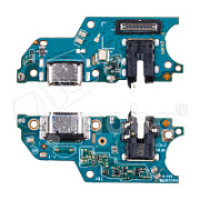 Шлейф для Realme Note 50 (RMX3834) плата системный разъем/разъем гарнитуры/микрофон - Премиум