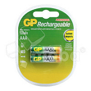 Аккумуляторные батарейки "AAA" GP 1000 mAh (2 шт. в блистере)