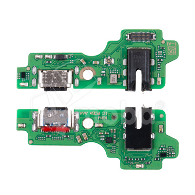 Шлейф для Tecno Spark 30 4G (KL6) плата на системный разъем/разъем гарнитуры/микрофон