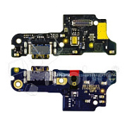 Шлейф для Xiaomi Redmi 14C/Poco C75 (2411DRN47C/2410FPCC5G) плата на системный разъем/микрофон - Премиум