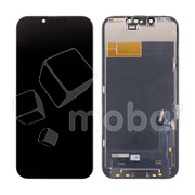 Дисплей для iPhone 13 (A2635) в сборе с тачскрином Черный - JCID (Soft OLED, Full HD) (с верификацией = с привязкой без ошибки)