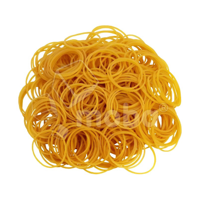 Резинки канцелярские (60 мм, 1 кг, желтый)