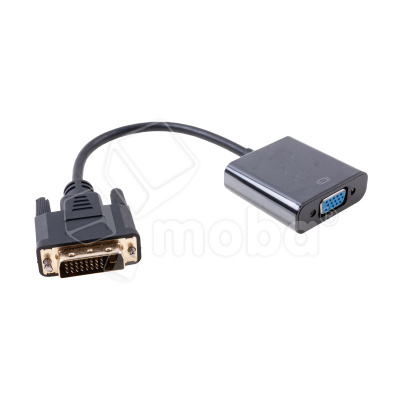 Переходник DVI-D (F) - VGA (M) Черный
