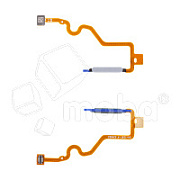 Шлейф для Tecno Pova 6 Neo (LI6) сканер отпечатка пальцев Серебро