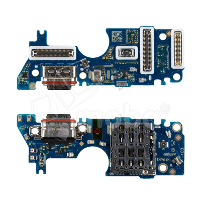 Шлейф для Realme 15 Pro 5G (RMX5101) плата системный разъем/разъем SIM/микрофон - Премиум