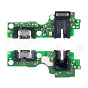 Шлейф для Tecno Spark 30 5G (KL8) плата на системный разъем/разъем гарнитуры/микрофон - Премиум