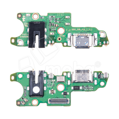 Шлейф для Infinix Zero 20 (X6821) плата на системный разъем/разъем гарнитуры/микрофон