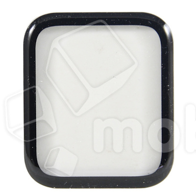 Защитная пленка "Полное покрытие" для Apple Watch 4/5/6/SE/SE 2022/SE 2023/SE 2024/SE 2025 (40 мм) Черный (силикон)