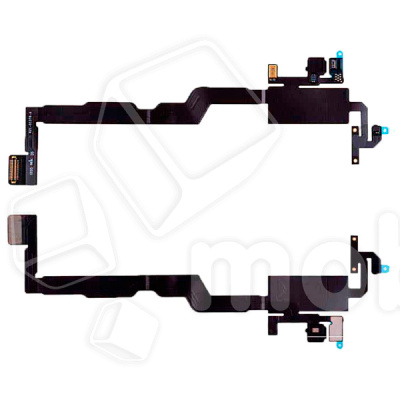 Шлейф для iPhone Xs (A2097/A1920) на сенсор/микрофон/динамик - Премиум