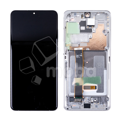 Дисплей для Samsung Galaxy S20 Ultra (G988B) модуль с рамкой Белый - OR (SP)