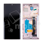 Дисплей для Samsung Galaxy Note 20 Ultra (N985F/N986F) модуль с рамкой Коричневый - (OLED) (Full Size)