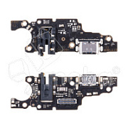 Шлейф для Huawei Honor X7a/X7a Plus (5109AMLS/RKY-LX1) плата на системный разъем/разъем гарнитуры/микрофон