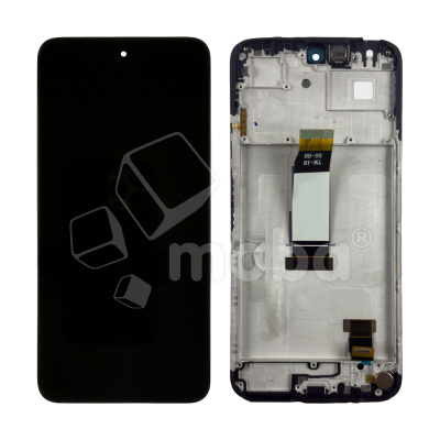 Дисплей для Xiaomi Poco M6 4G (2404APC5FG) модуль с рамкой Черный - OR