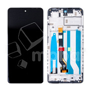 Дисплей для Tecno Spark 10 Pro (KI7) модуль с рамкой Черный - OR