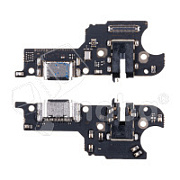 Шлейф для Realme Narzo 50A (RMX3430) плата на системный разъем/разъем гарнитуры/микрофон