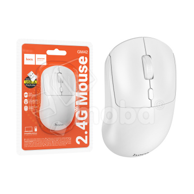 Мышь беспроводная Hoco GM42 Белый