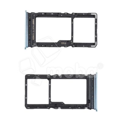 Держатель SIM для Xiaomi Poco M7 4G/Redmi 15 4G (25062PC34G/25062RN2DY) Голубой