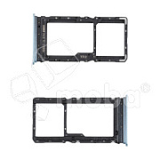 Держатель SIM для Xiaomi Poco M7 4G/Redmi 15 4G (25062PC34G/25062RN2DY) Голубой