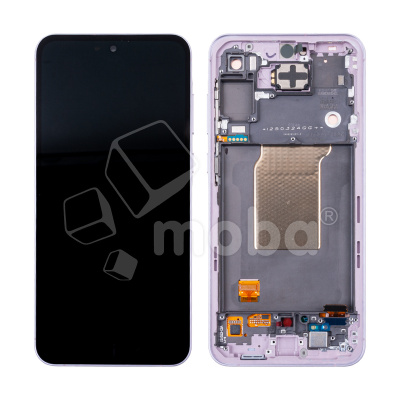 Дисплей для Samsung Galaxy A55 5G (A556E) модуль с рамкой Лавандовый - OR (SP)