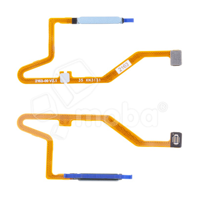 Шлейф для Xiaomi Poco X5 Pro 5G/Redmi Note 12 Pro 5G/12 Pro+ (22101320G/22101316C/221013164UG) сканер отпечатка пальцев Синий