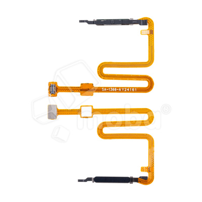 Шлейф для Samsung Galaxy A05s (A057F) сканер отпечатка пальцев Черный