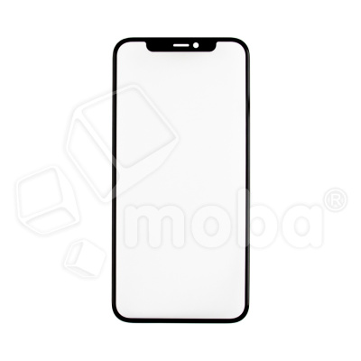 Стекло для переклейки iPhone 11 Pro (A2215) с OCA пленкой Черный - OR (Mitsubishi)