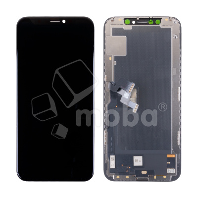 Дисплей для iPhone Xs (A2097/A1920) в сборе с тачскрином Черный - DD (Hard OLED, Full HD)