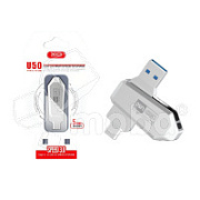 USB-флеш (USB 3.0 + Type-C) 32GB XO U50 Серебро
