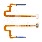 Шлейф для Realme C55 (RMX3710) сканер отпечатка пальцев Черный