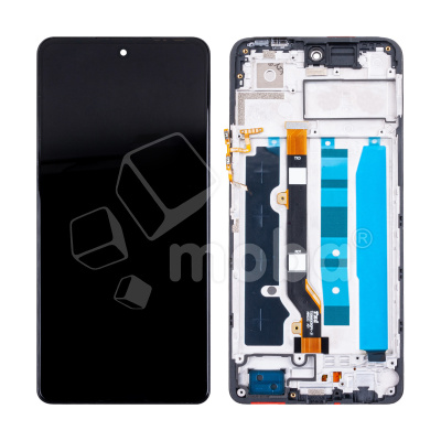 Дисплей для Tecno Spark 20 Pro (KJ6) модуль с рамкой Черный - OR