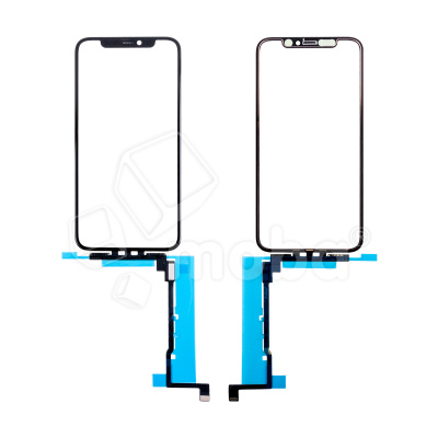 Стекло для переклейки iPhone 11 Pro (A2215) с OCA пленкой + тачскрин Черный - OR (Mitsubishi)